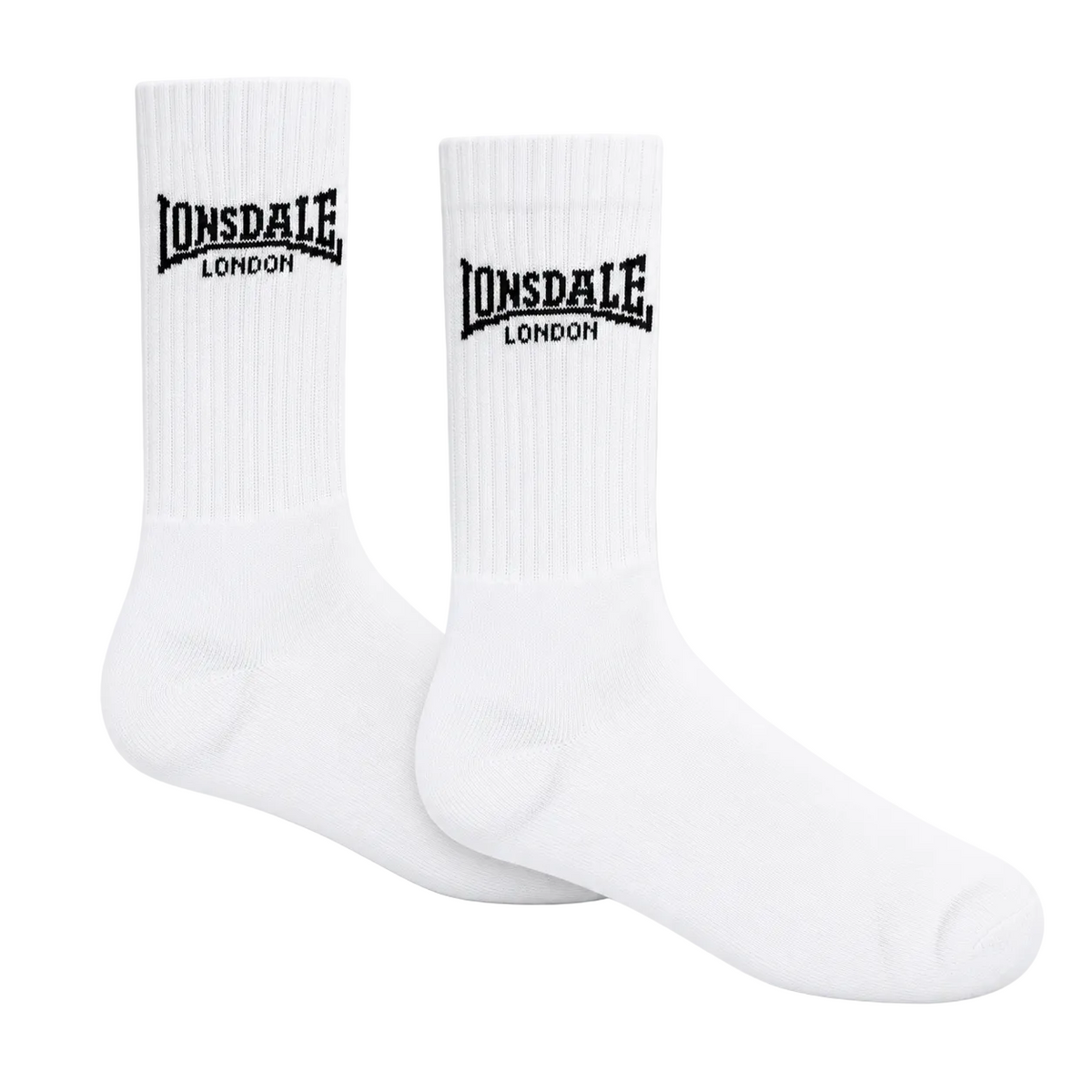 Lonsdale GILBERT Sportsokken 6-Pack - Wit/Zwart