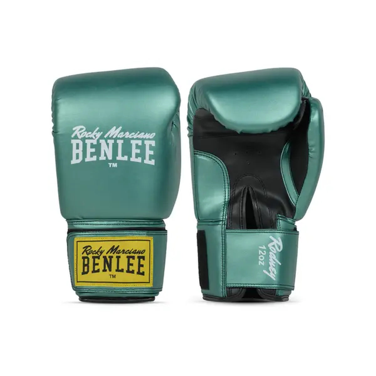 Benlee Rodney Bokshandschoenen - Metallic Groen/Zwart - Kunstleer