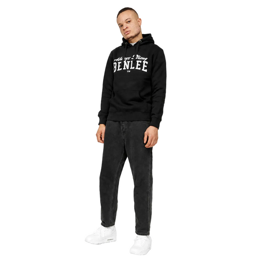 Benlee Heren Hoodie - Zwart - Groot Logo
