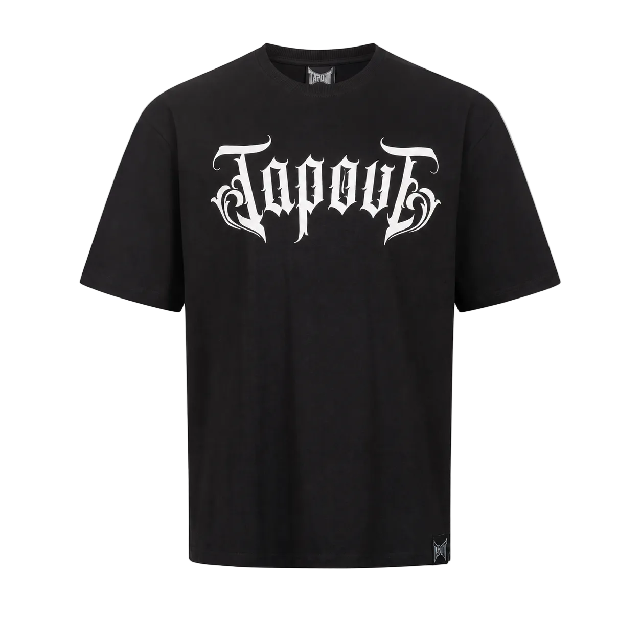 Tapout SIMPLY BELIEVE Oversized T-Shirt Unisex - Zwart
