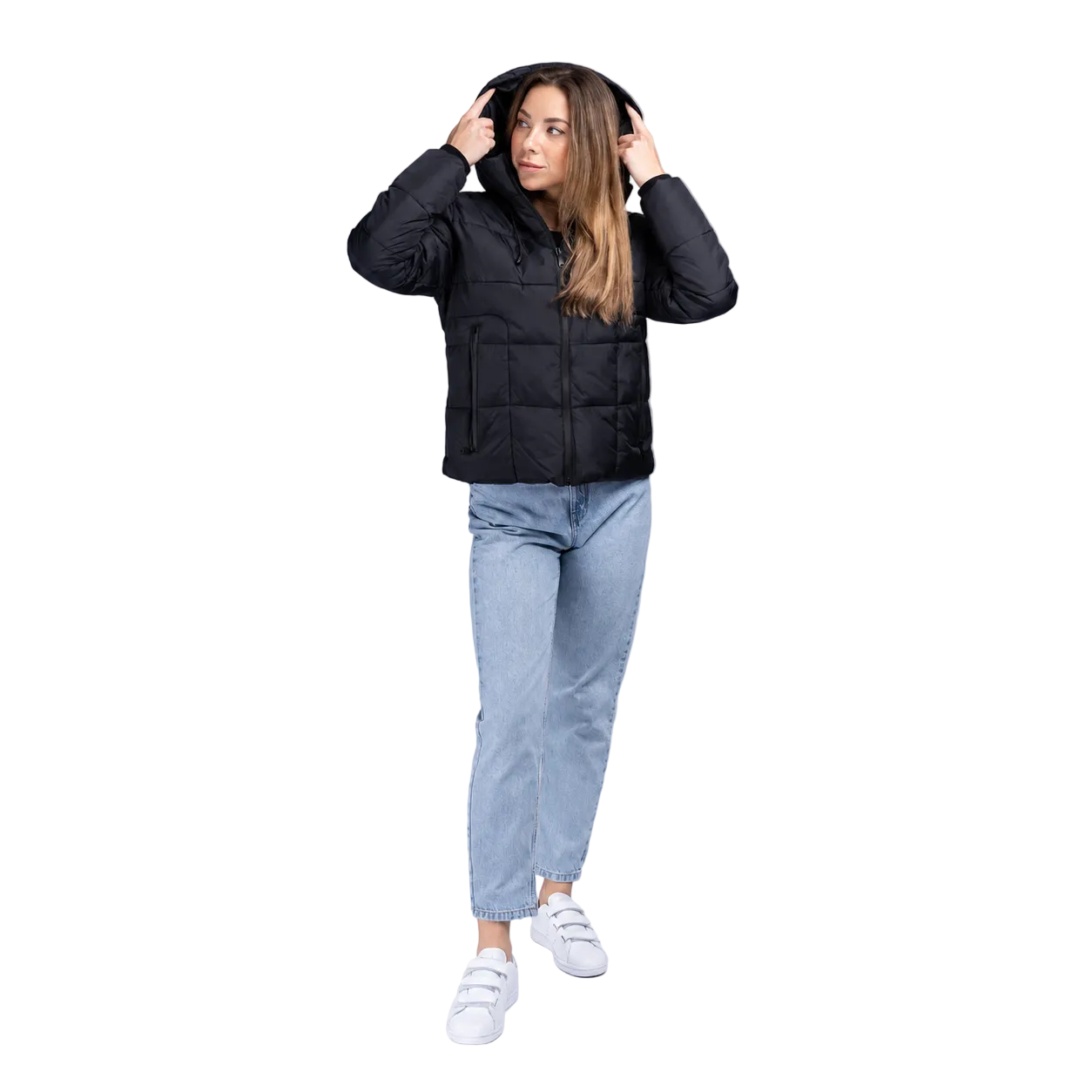 Lonsdale GRAMPOUND Winterjas Dames - Zwart