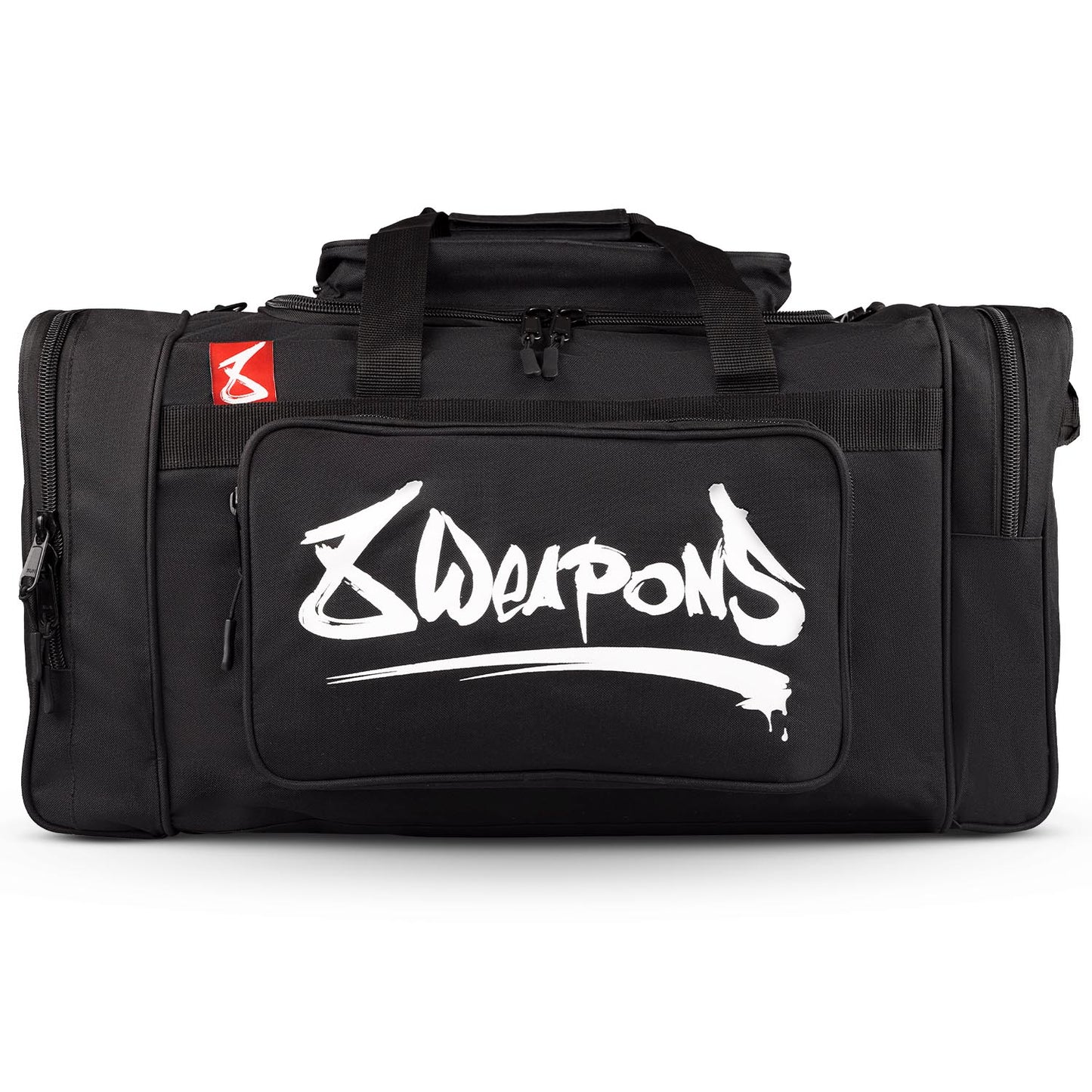 Sporttas Muay Thai – BIG 8 – Zwart/Wit – Grote Capaciteit – 8 WEAPONS
