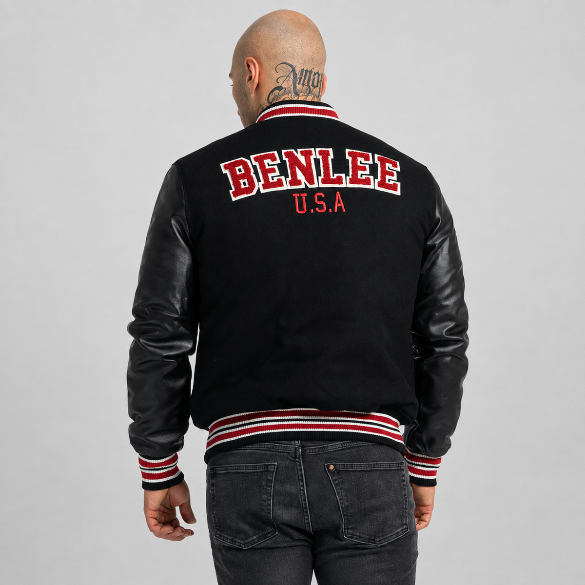 Benlee FRANCIS College Jack Heren - Zwart/Rood