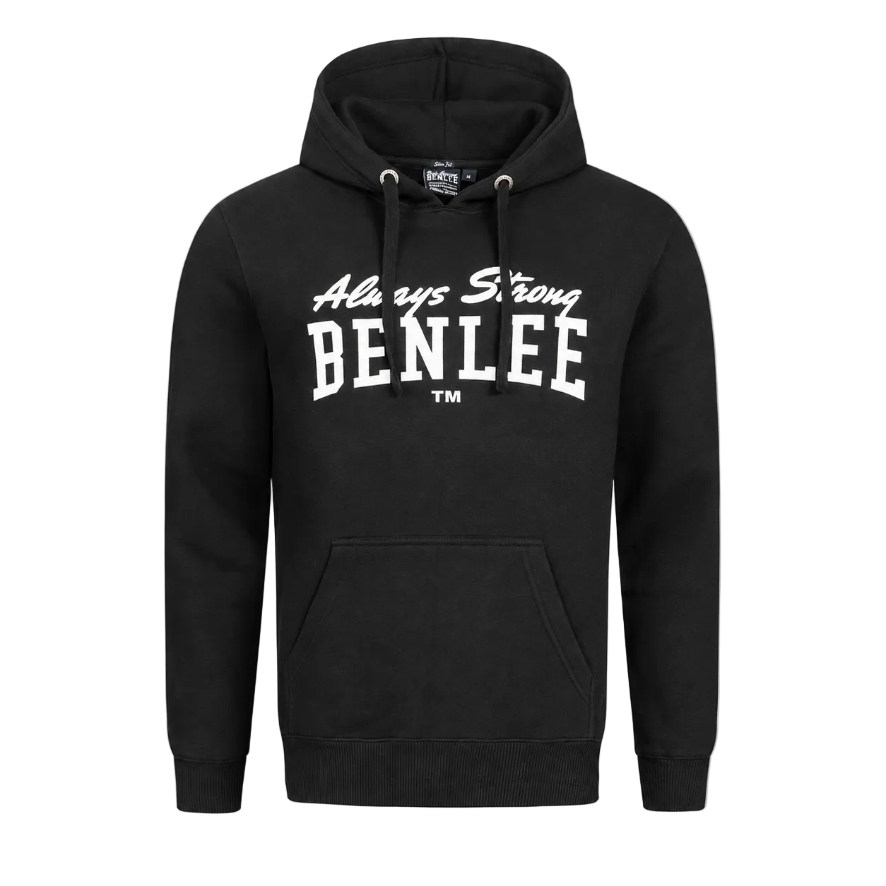 Benlee Heren Hoodie - Zwart - Groot Logo